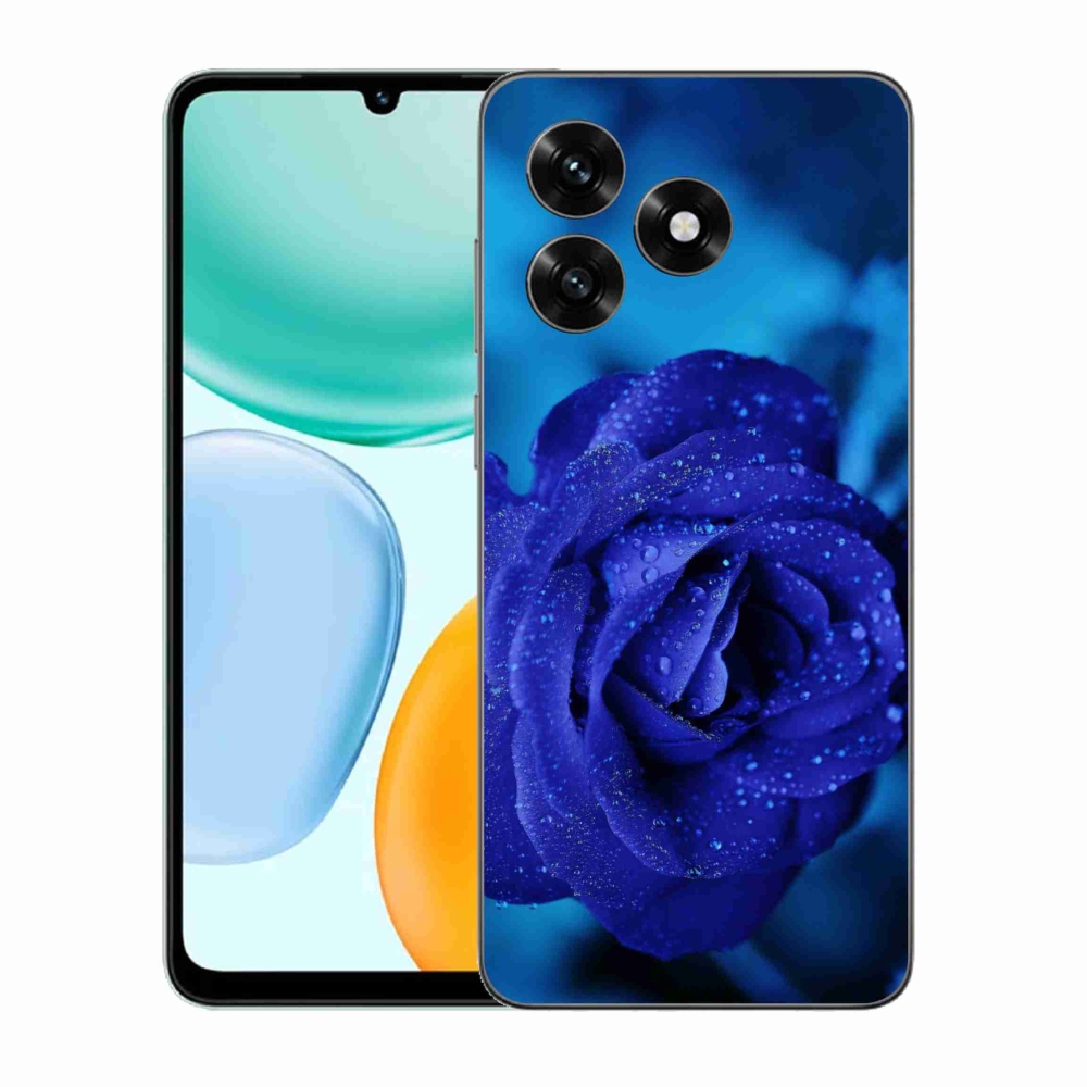 Gélový kryt mmCase na Honor X5c Plus - modrá ruža