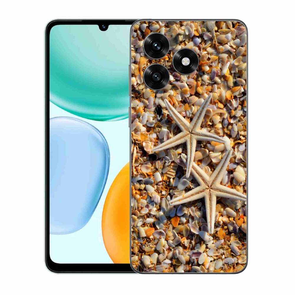 Gélový kryt mmCase na Honor X5c Plus - morské hviezdice