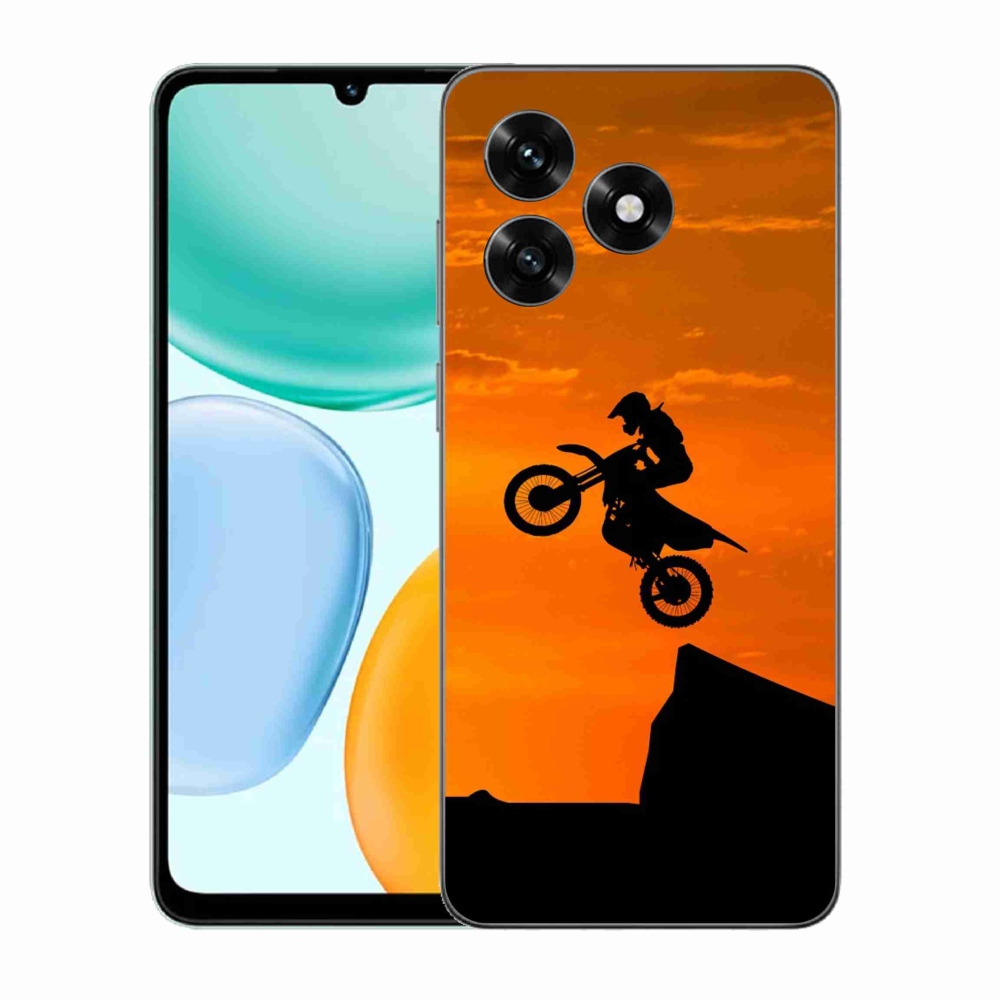 Gélový kryt mmCase na Honor X5c Plus - motocross