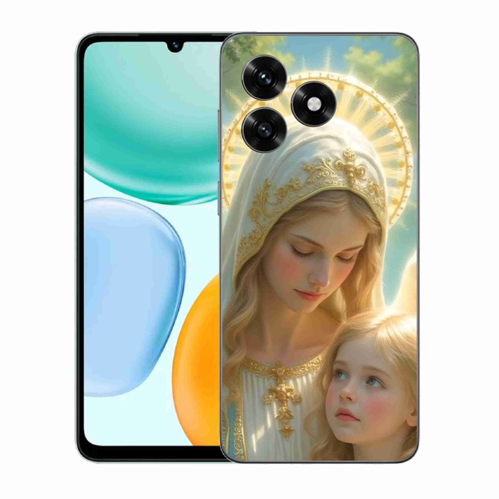 Gélový kryt mmCase na Honor X5c Plus - náboženský motív 2