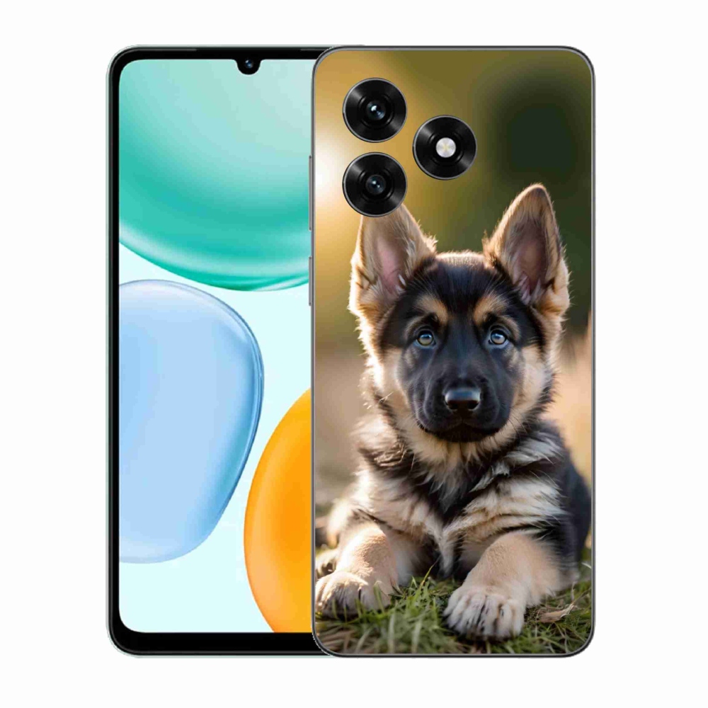 Gélový kryt mmCase na Honor X5c Plus - nemecký ovčiak v prírode