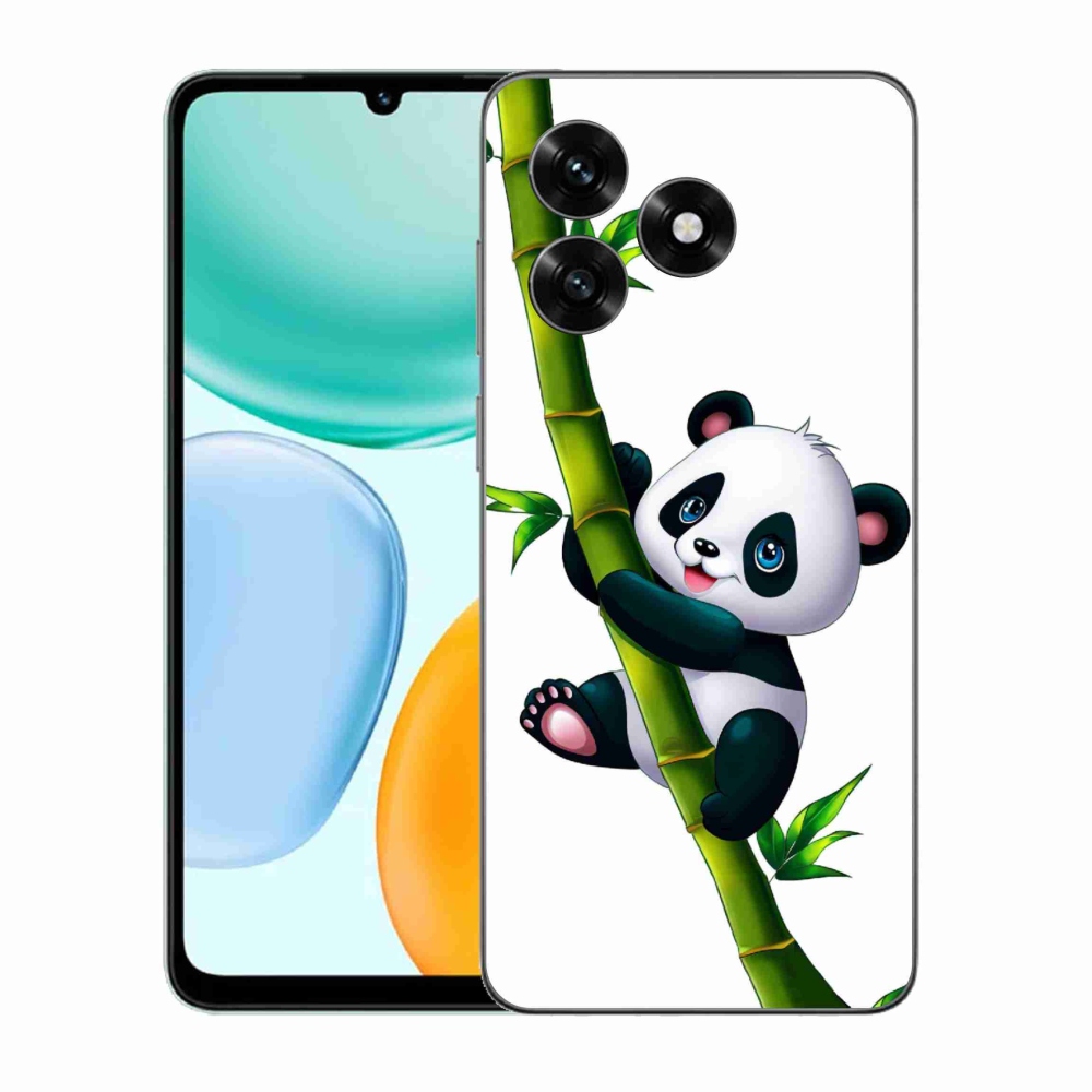 Gélový kryt mmCase na Honor X5c Plus - panda na bambuse