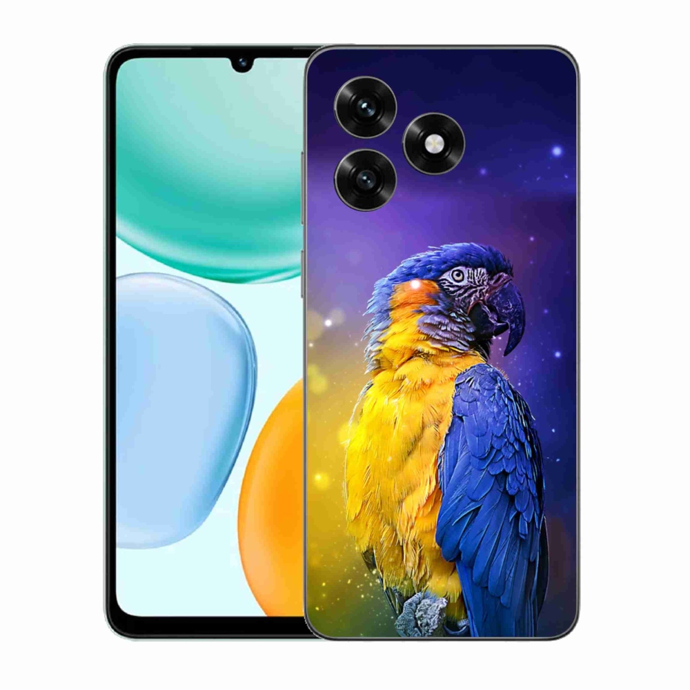 Gélový kryt mmCase na Honor X5c Plus - papagáj ara 1