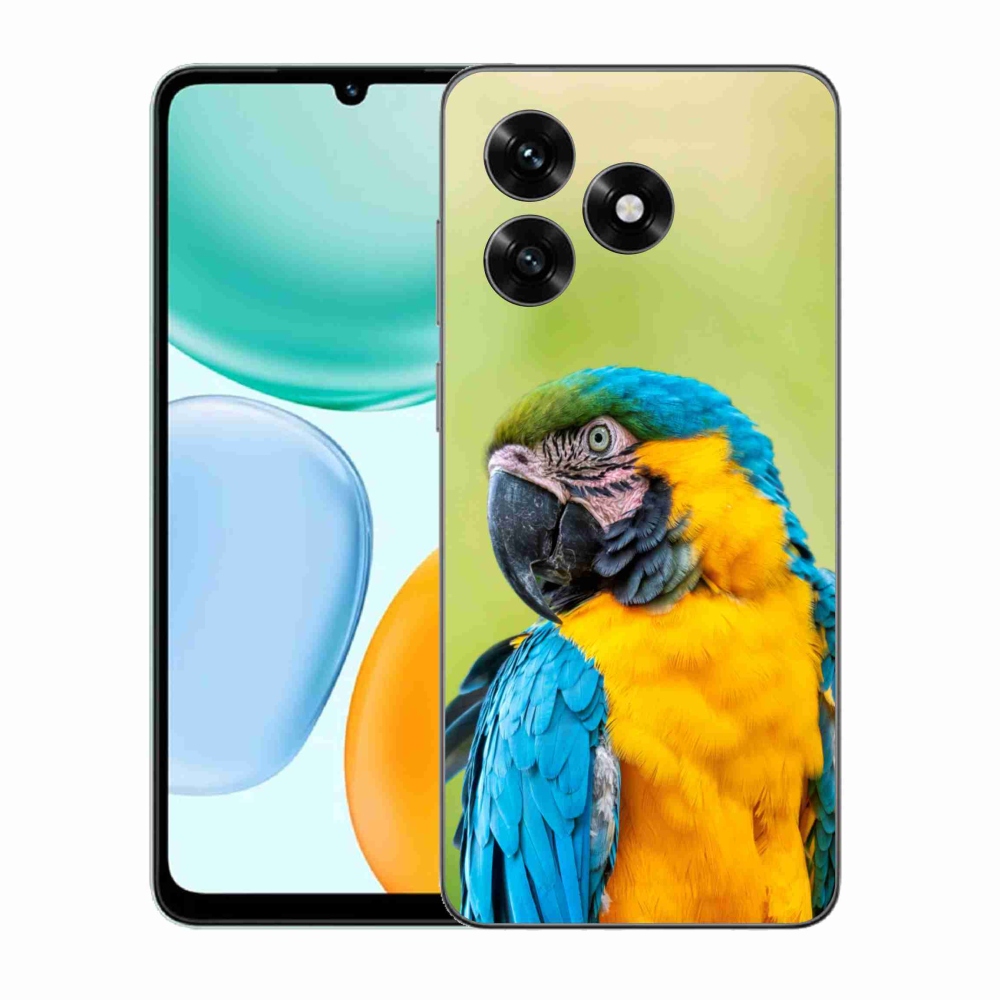 Gélový kryt mmCase na Honor X5c Plus - papagáj ara 2