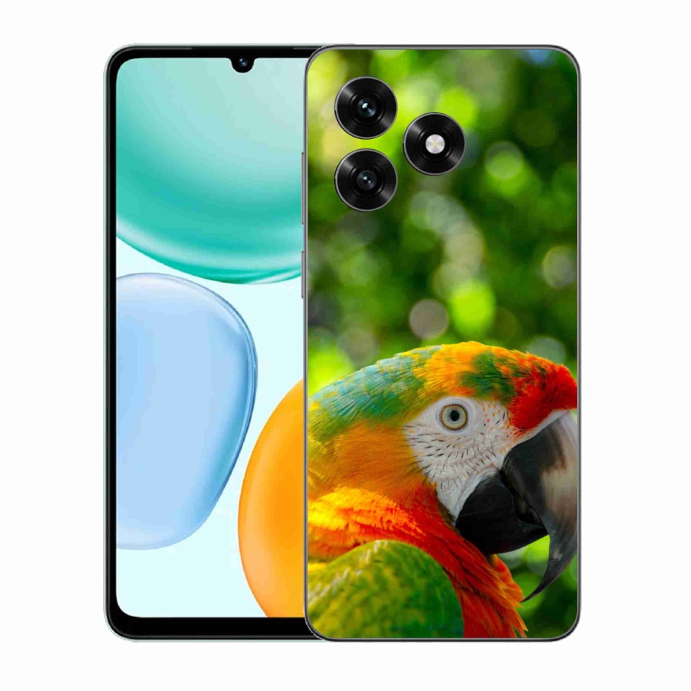 Gélový kryt mmCase na Honor X5c Plus - papagáj ara 3