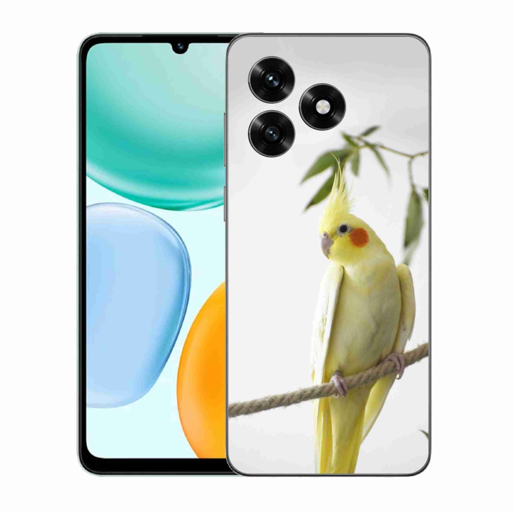 Gélový kryt mmCase na Honor X5c Plus - papagáj korela chocholatá