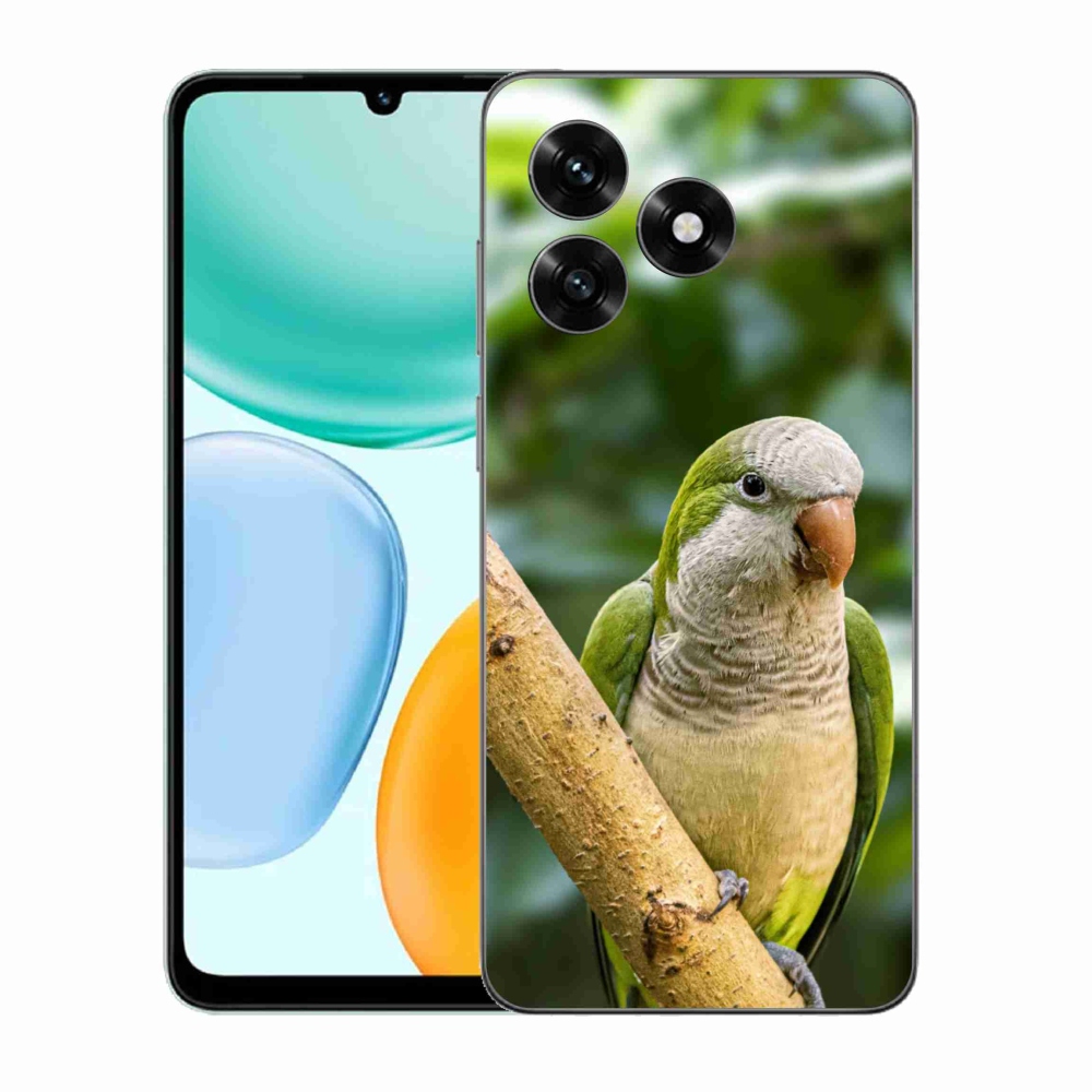 Gélový kryt mmCase na Honor X5c Plus - papagáj mníšok