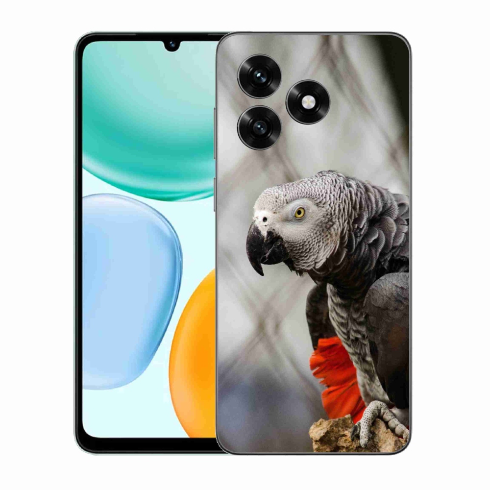 Gélový kryt mmCase na Honor X5c Plus - papagáj žako 3