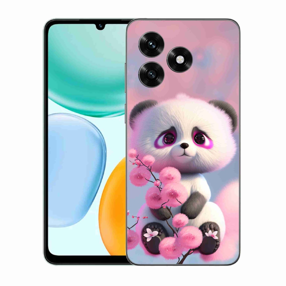 Gélový kryt mmCase na Honor X5c Plus - roztomilá panda 1