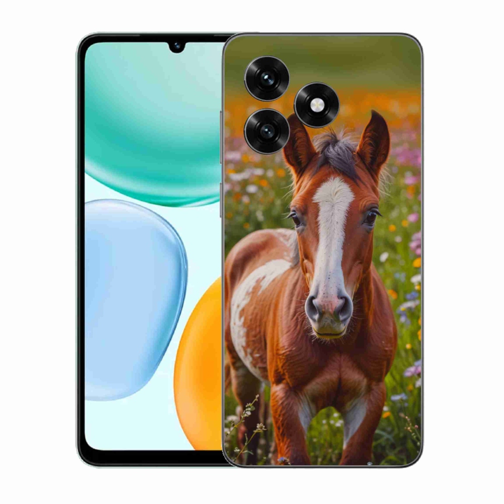 Gélový kryt mmCase na Honor X5c Plus - roztomilé žriebä