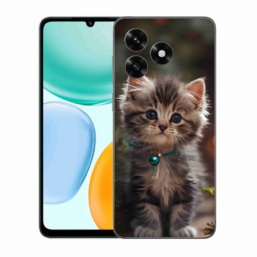 Gélový kryt mmCase na Honor X5c Plus - roztomilé mačiatko 11