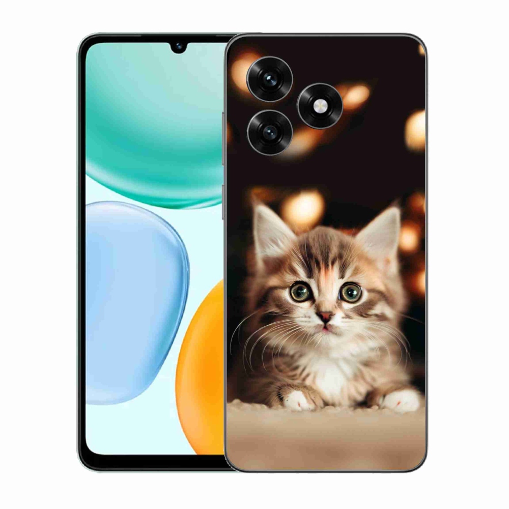 Gélový kryt mmCase na Honor X5c Plus - roztomilé mačiatko 2