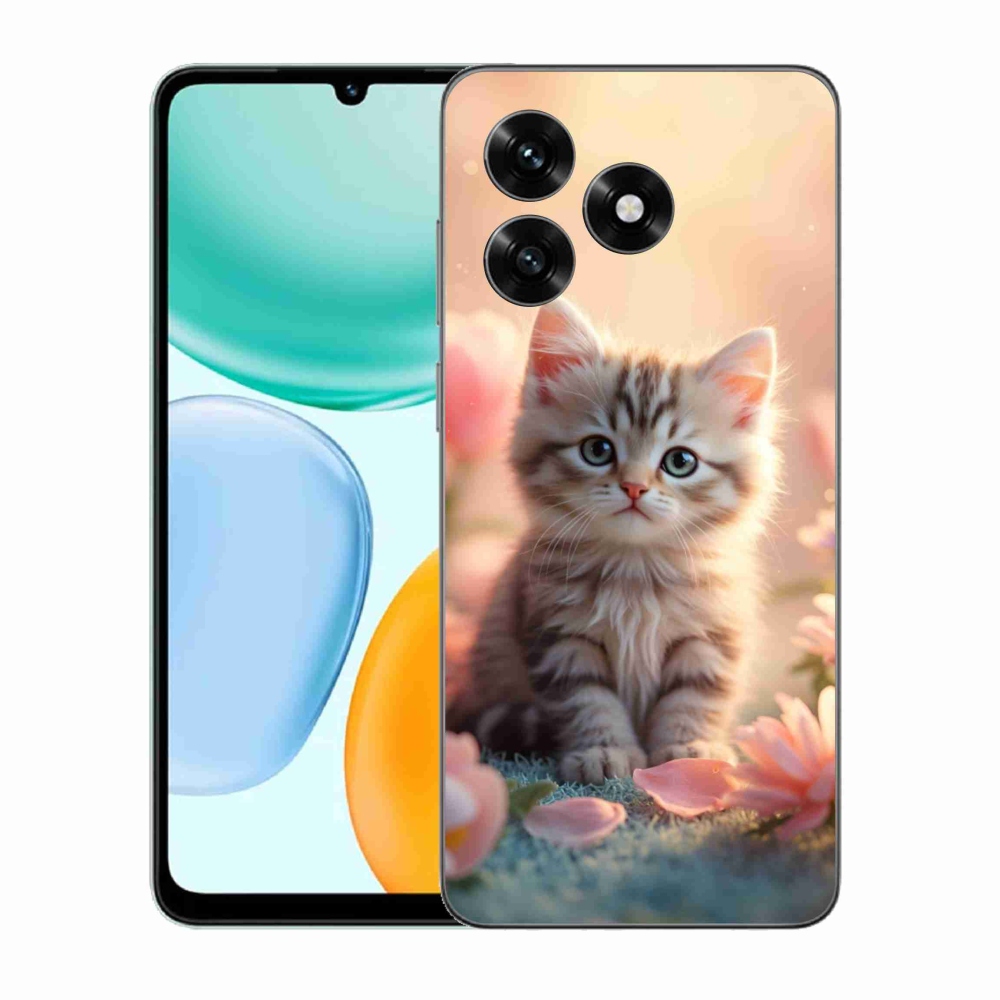 Gélový kryt mmCase na Honor X5c Plus - roztomilé mačiatko 8