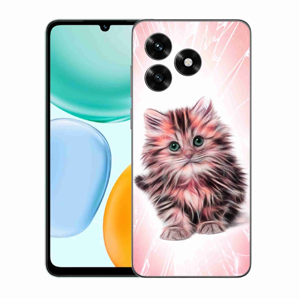 Gélový kryt mmCase na Honor X5c Plus - roztomilé mačiatko