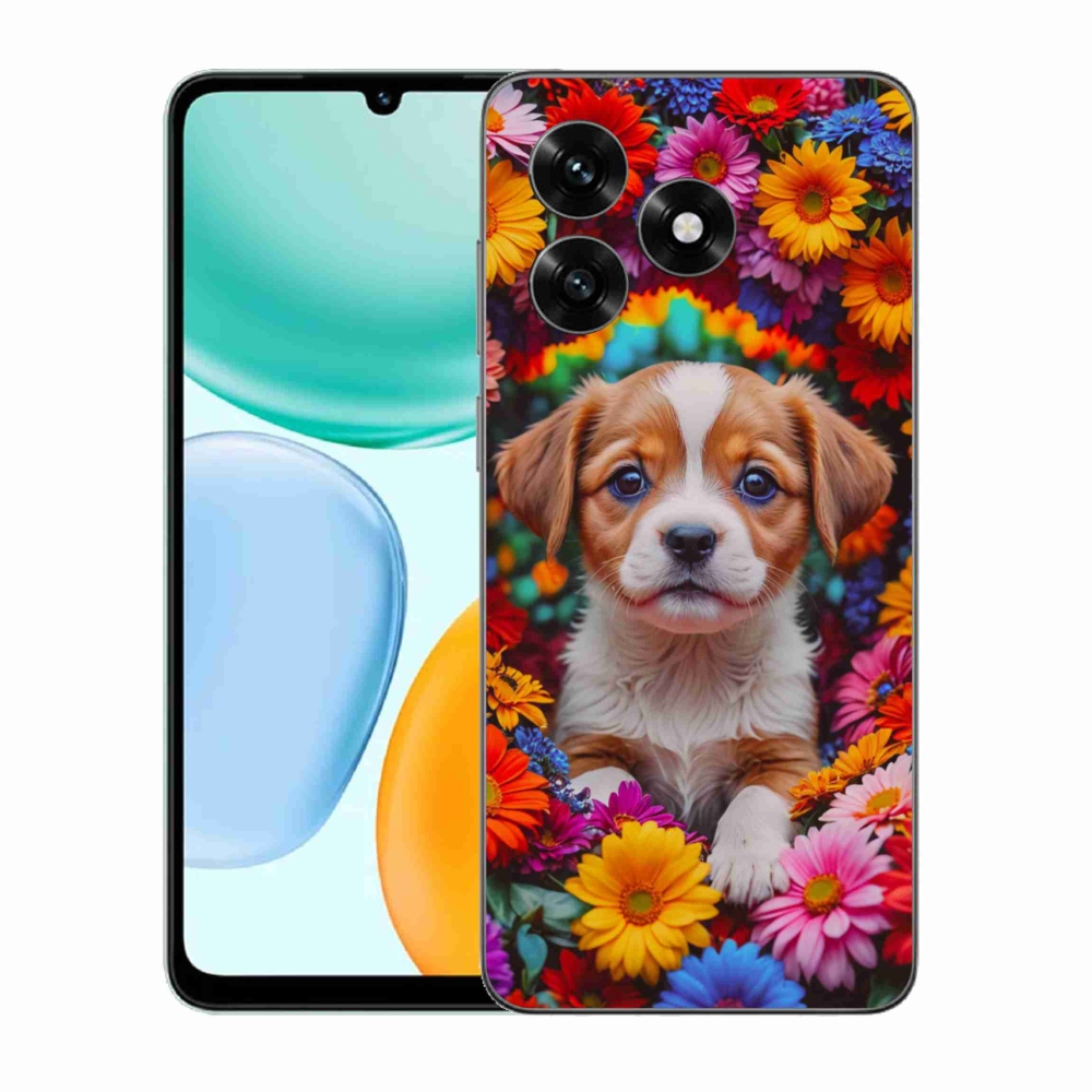 Gélový kryt mmCase na Honor X5c Plus - roztomilé šteňa