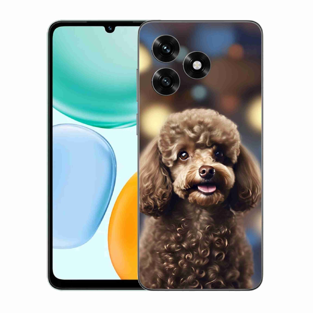 Gélový kryt mmCase na Honor X5c Plus - roztomilý pudel