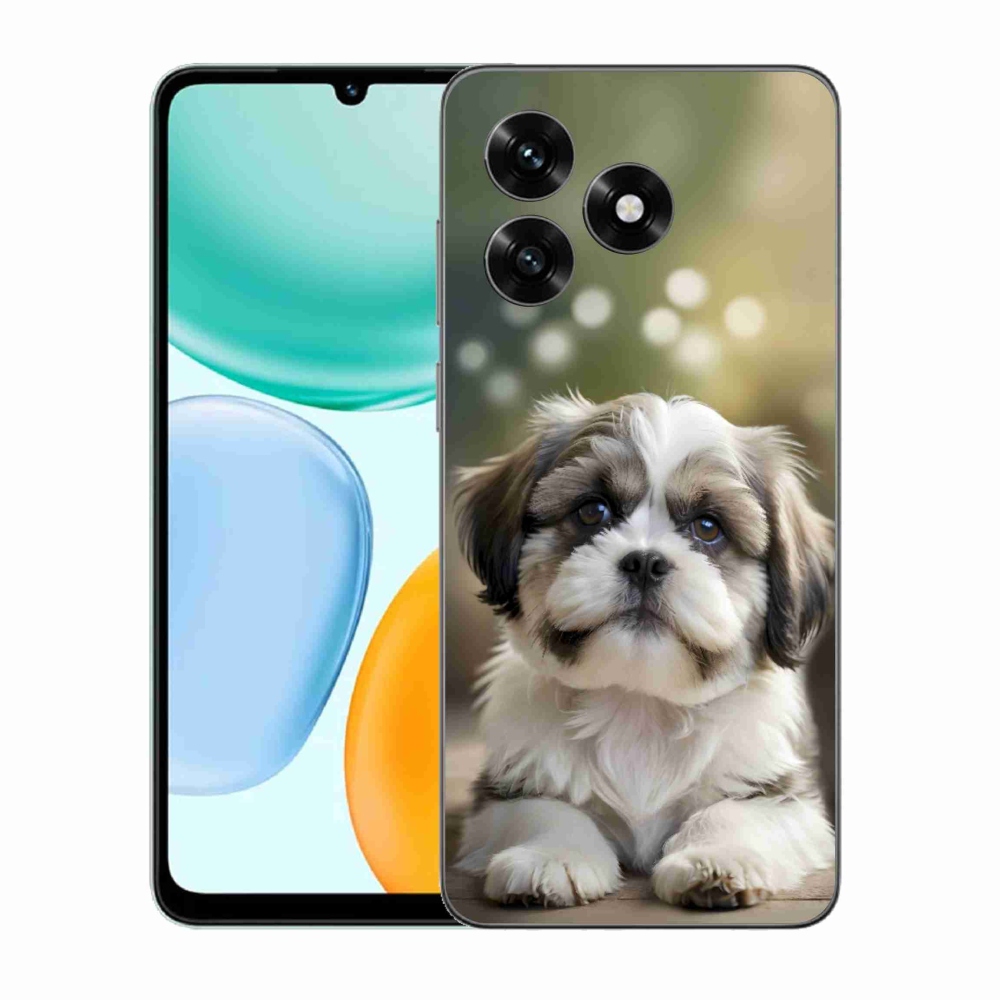 Gélový kryt mmCase na Honor X5c Plus - roztomilý shih-tzu