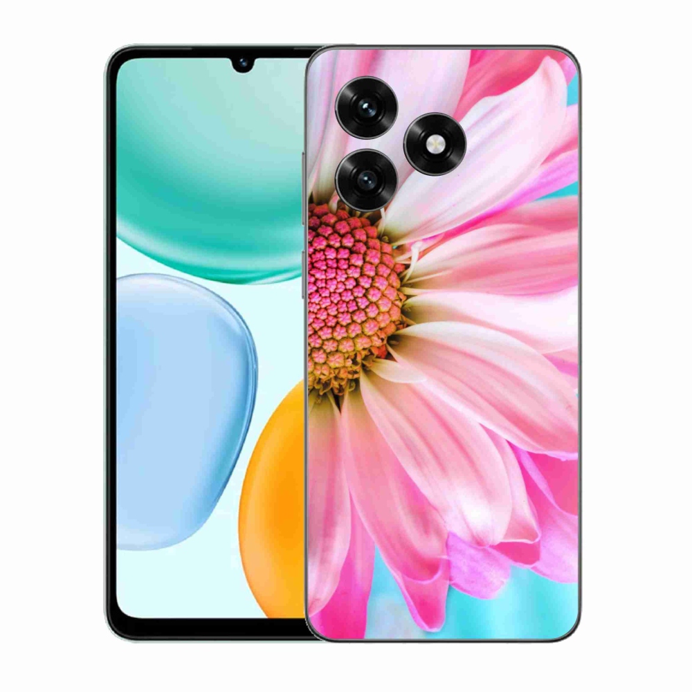 Gélový kryt mmCase na Honor X5c Plus - ružová kvetina