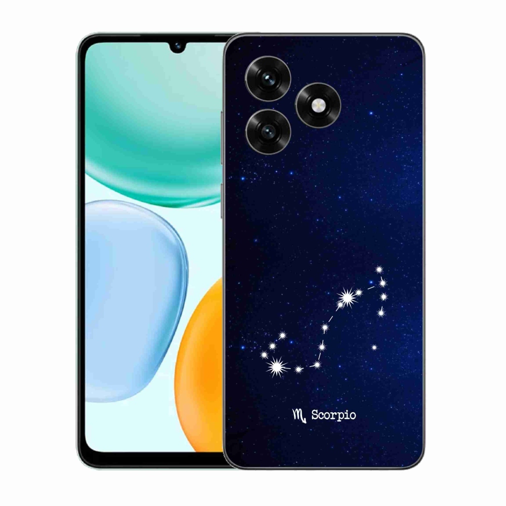 Gélový kryt mmCase na Honor X5c Plus - súhvezdie Škorpióna
