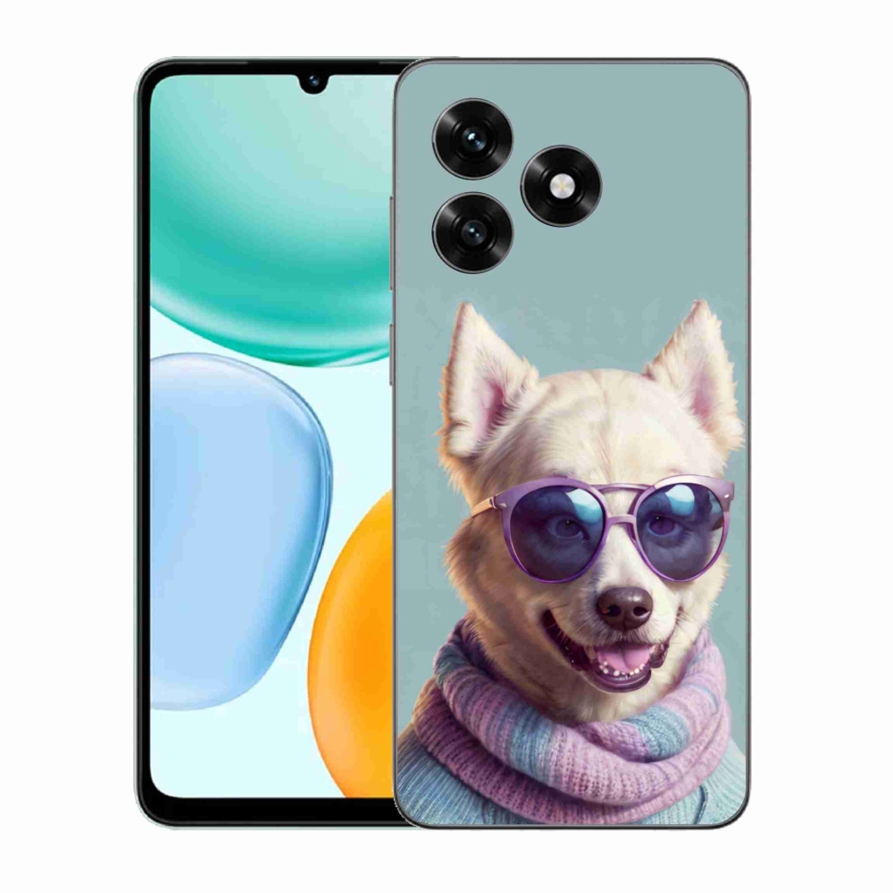 Gélový kryt mmCase na Honor X5c Plus - štýlový nemecký špic