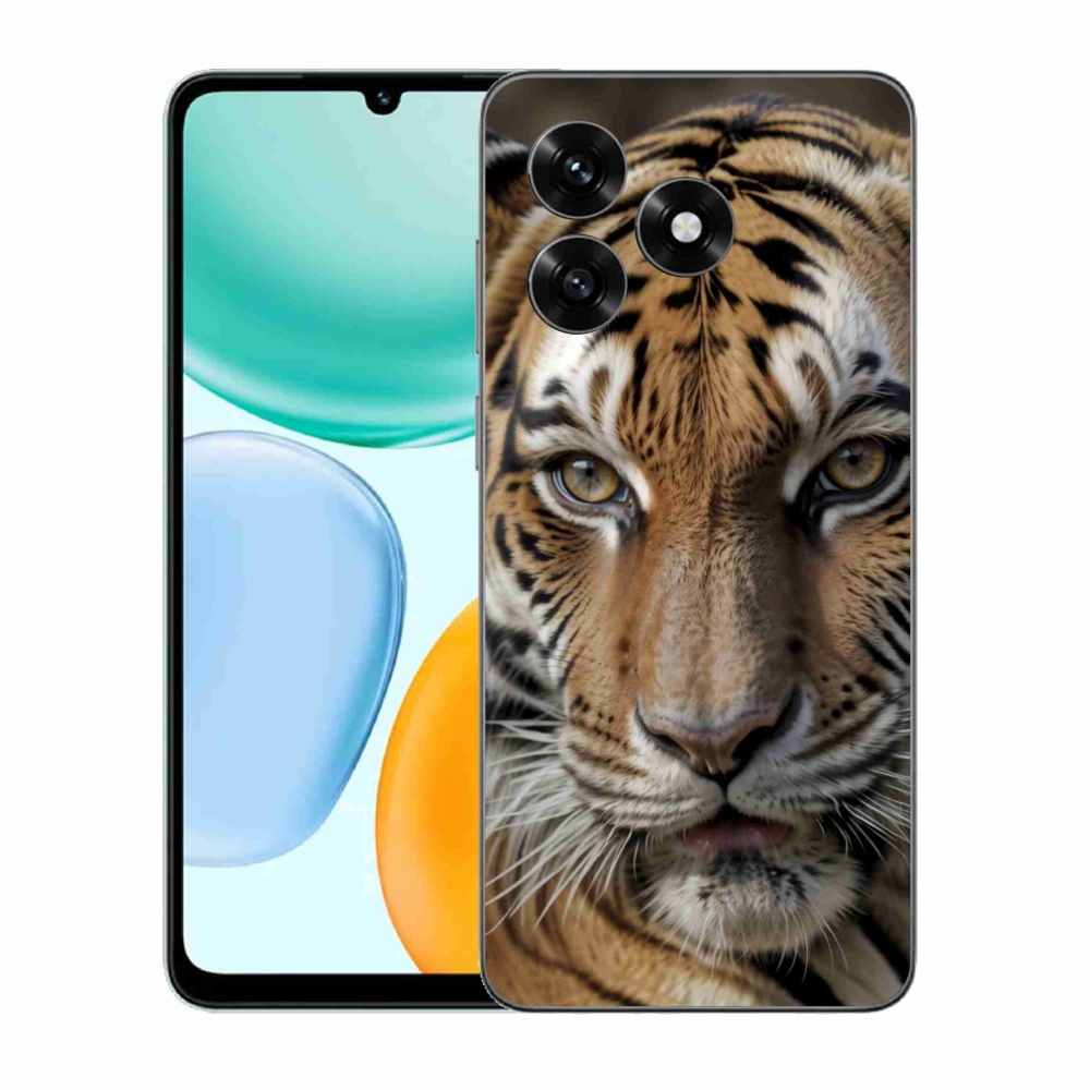 Gélový kryt mmCase na Honor X5c Plus - tigrie pohľad