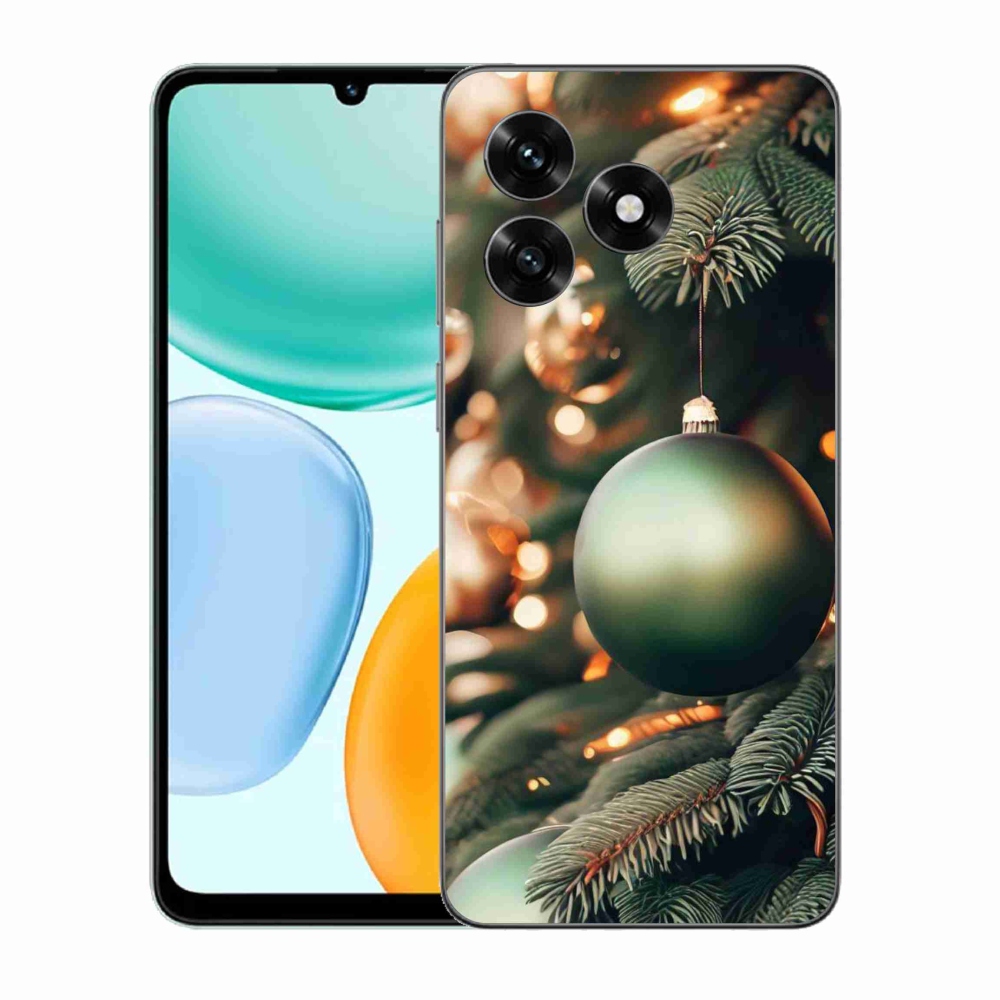 Gélový kryt mmCase na Honor X5c Plus - vianočné ozdoby 1