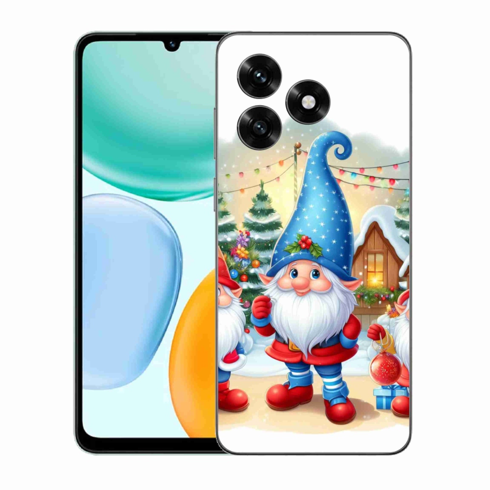 Gélový kryt mmCase na Honor X5c Plus - vianočné škriatkovia