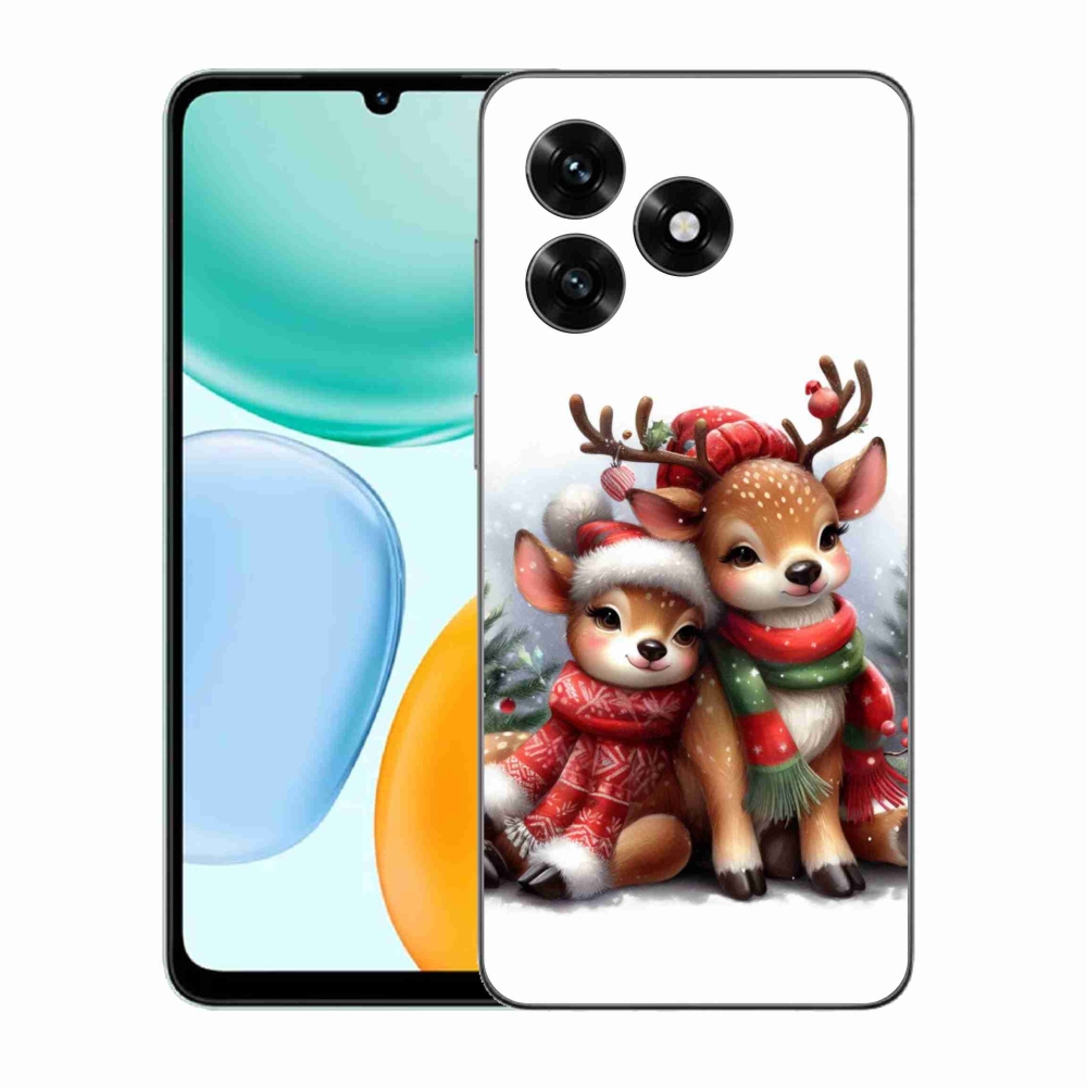 Gélový kryt mmCase na Honor X5c Plus - vianočné soby