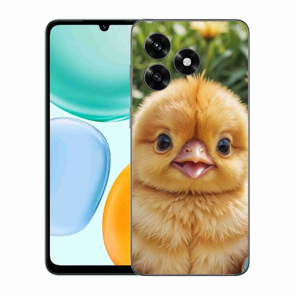 Gélový kryt mmCase na Honor X5c Plus - veselé kuriatko