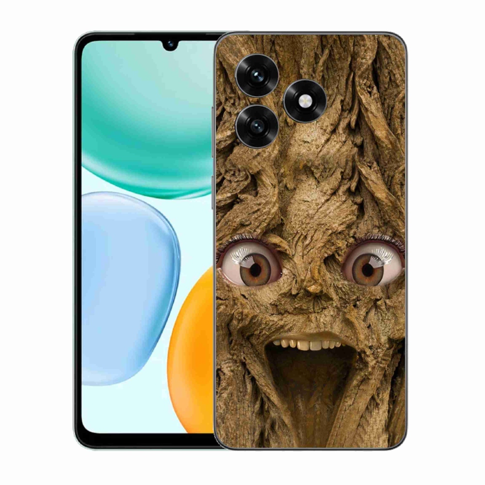 Gélový kryt mmCase na Honor X5c Plus - veselý strom s očami