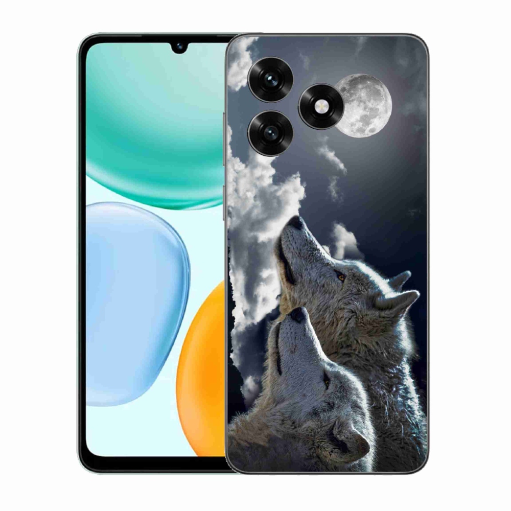 Gélový kryt mmCase na Honor X5c Plus - vlci