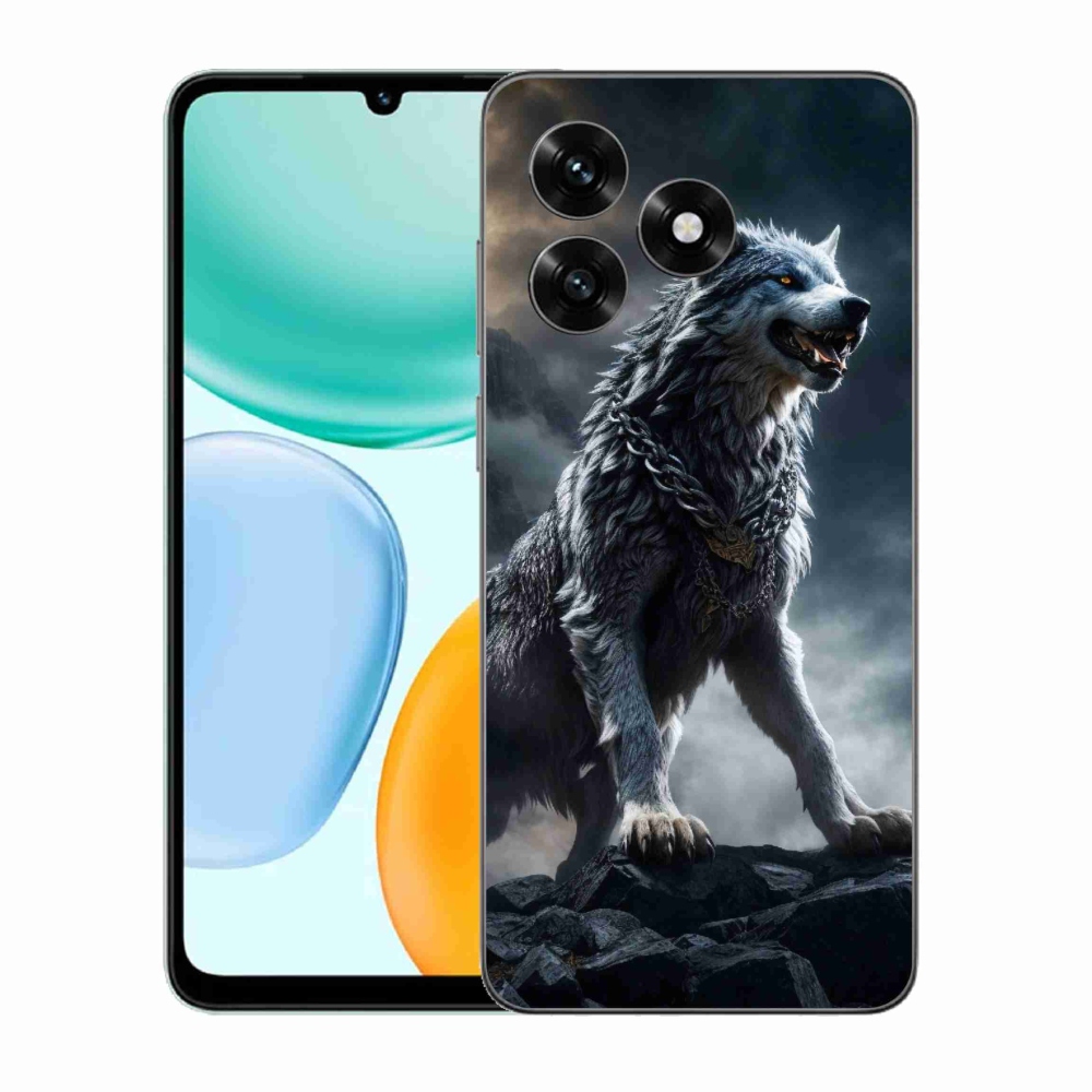 Gélový kryt mmCase na Honor X5c Plus - vlk 1