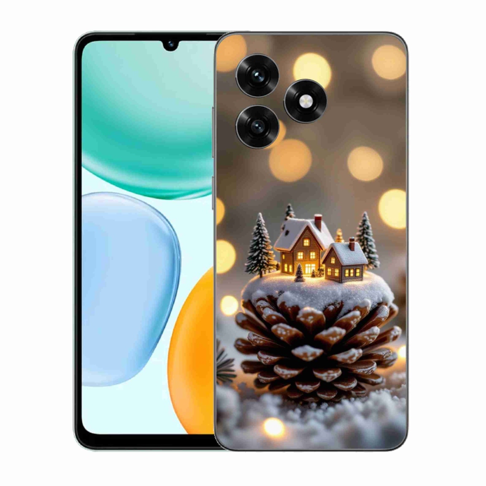 Gélový kryt mmCase na Honor X5c Plus - zimná dedinka