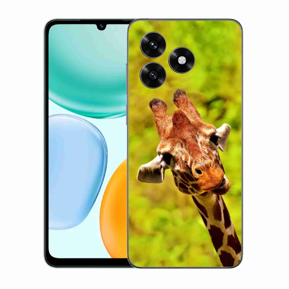 Gélový kryt mmCase na Honor X5c Plus - žirafa