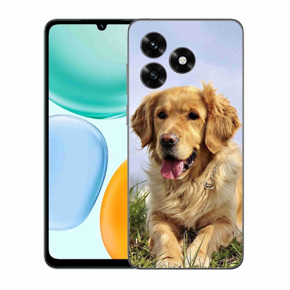 Gélový kryt mmCase na Honor X5c Plus - zlatý retriever