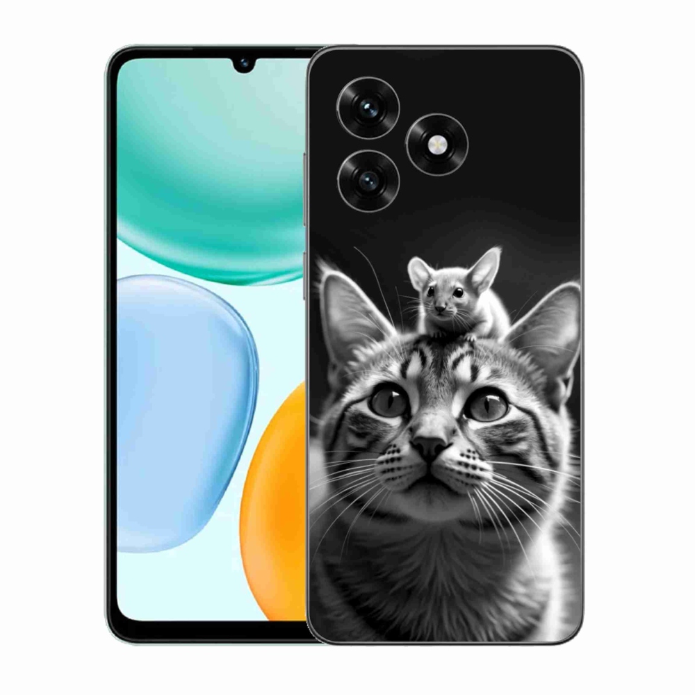 Gélový kryt mmCase na Honor X5c Plus - zvieracie priateľstvo 2