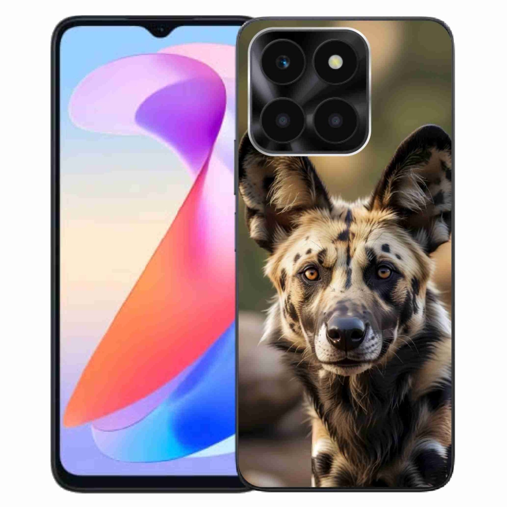 Gélový kryt mmCase na Honor X6a - africký divoký pes