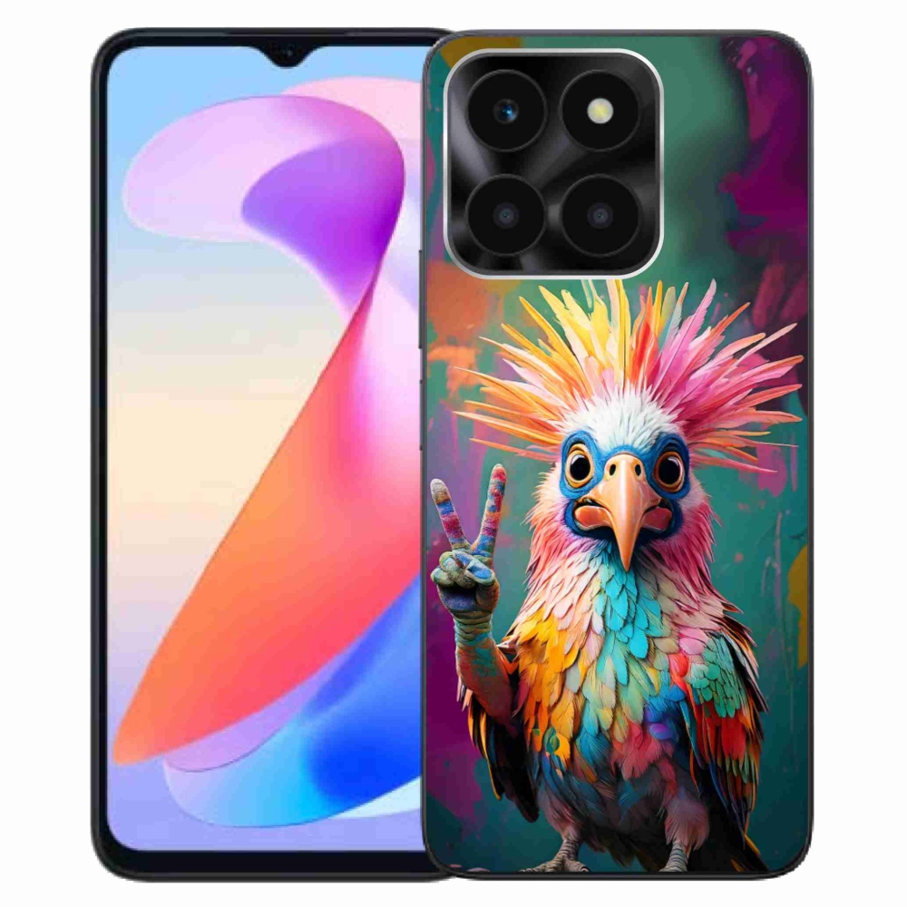 Gélový kryt mmCase na Honor X6a - farebný rebel