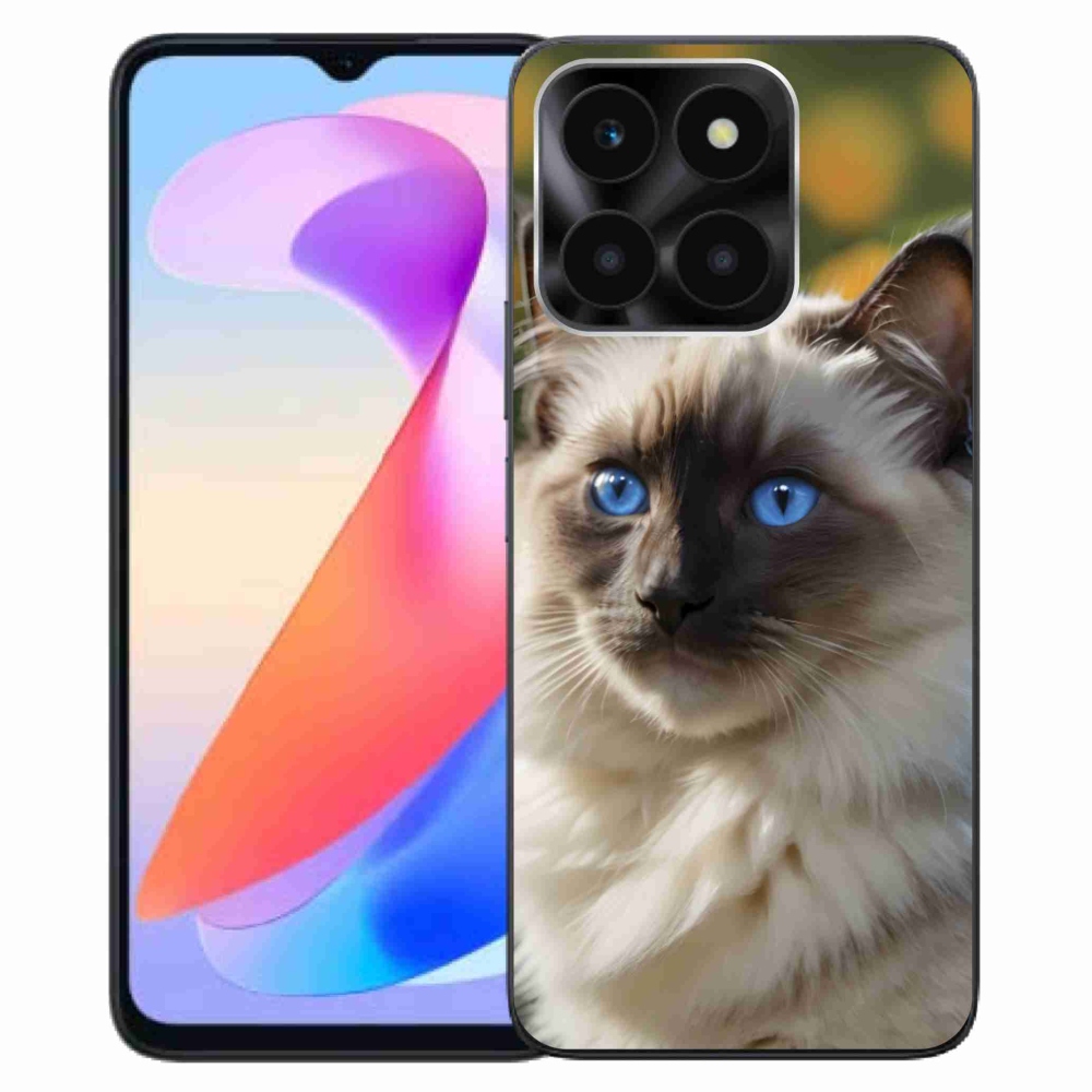 Gélový kryt mmCase na Honor X6a - biely ragdoll