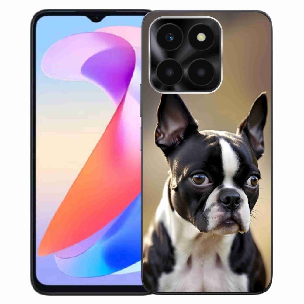 Gélový kryt mmCase na Honor X6a - bostonský teriér