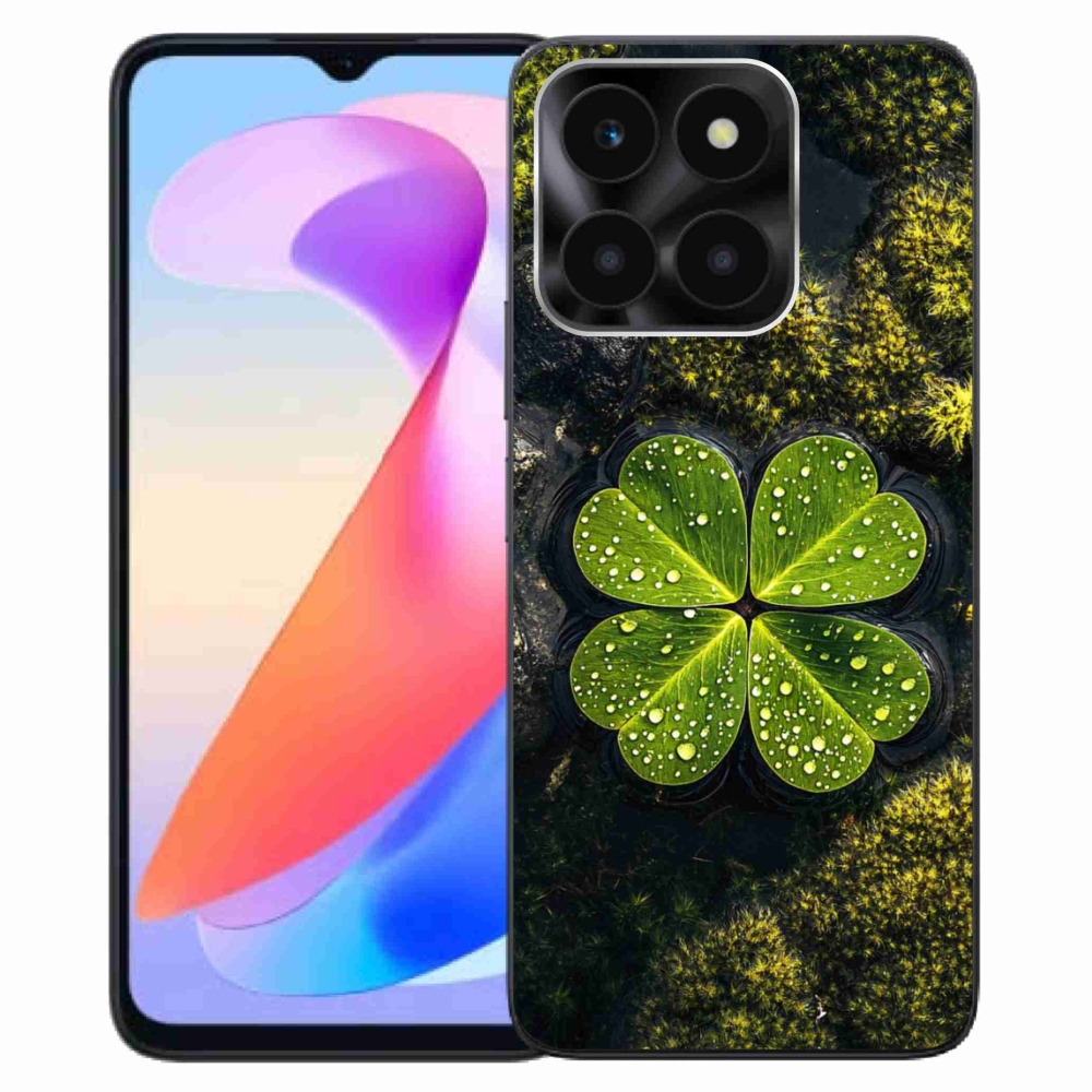 Gélový kryt mmCase na Honor X6a - štvorlístok