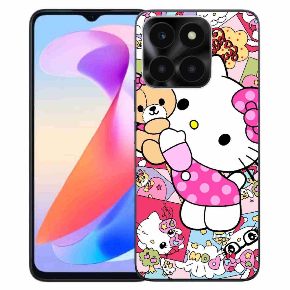 Gélový kryt mmCase na Honor X6a - cute kitty