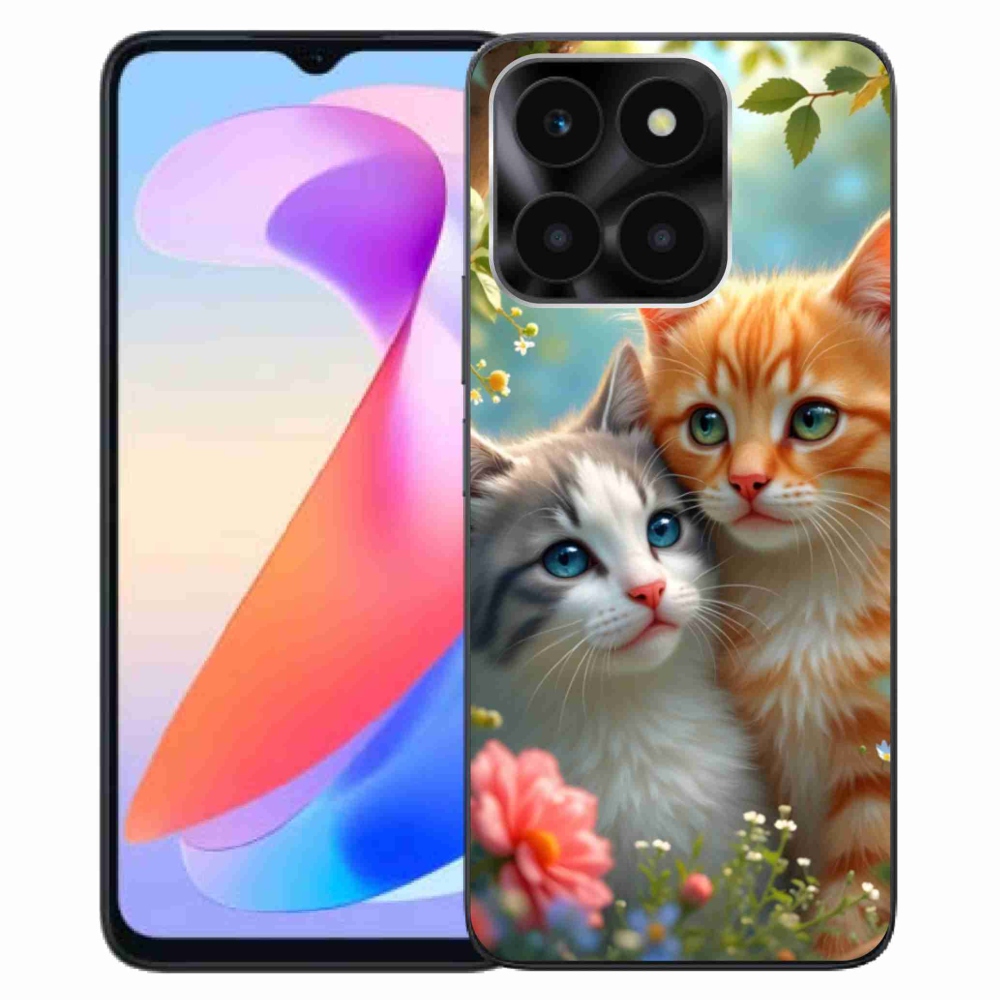 Gélový kryt mmCase na Honor X6a - mačacia láska 2