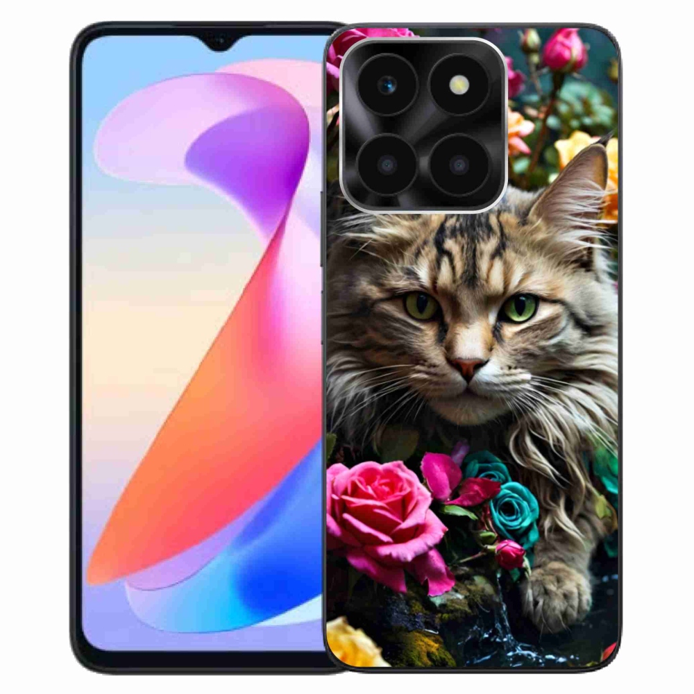 Gélový kryt mmCase na Honor X6a - mačacie pohľad 2
