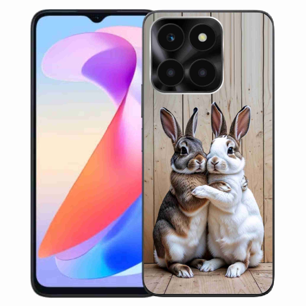 Gélový kryt mmCase na Honor X6a - králičie pár