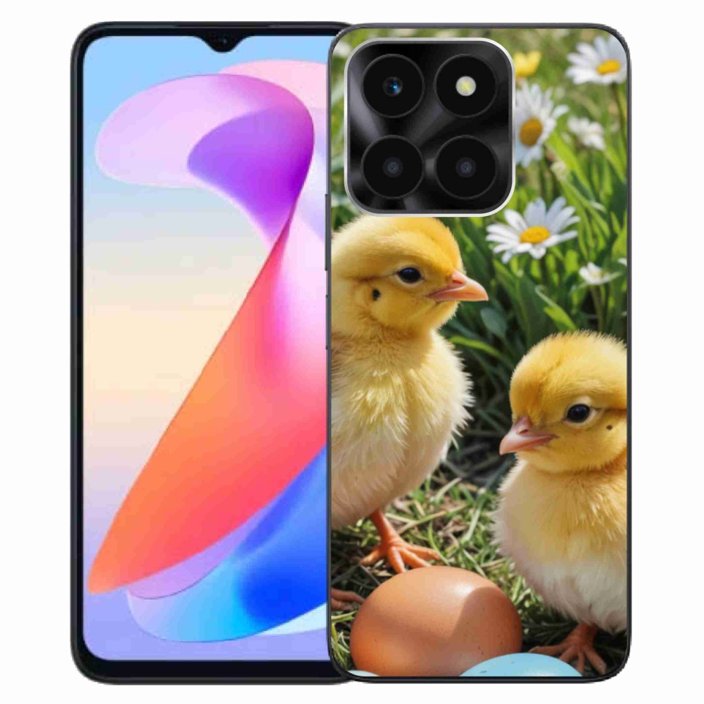 Gélový kryt mmCase na Honor X6a - kuriatka