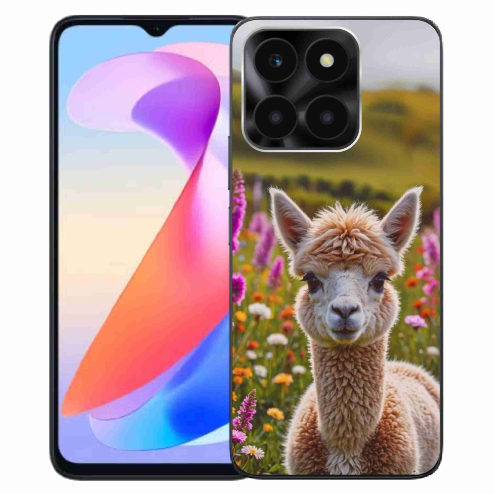 Gélový kryt mmCase na Honor X6a - lama na lúke