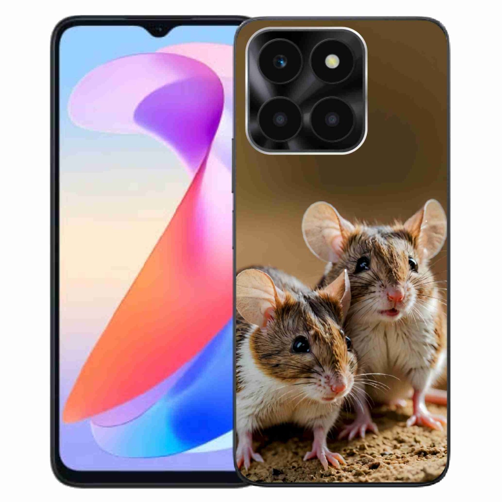 Gélový kryt mmCase na Honor X6a - myší duo