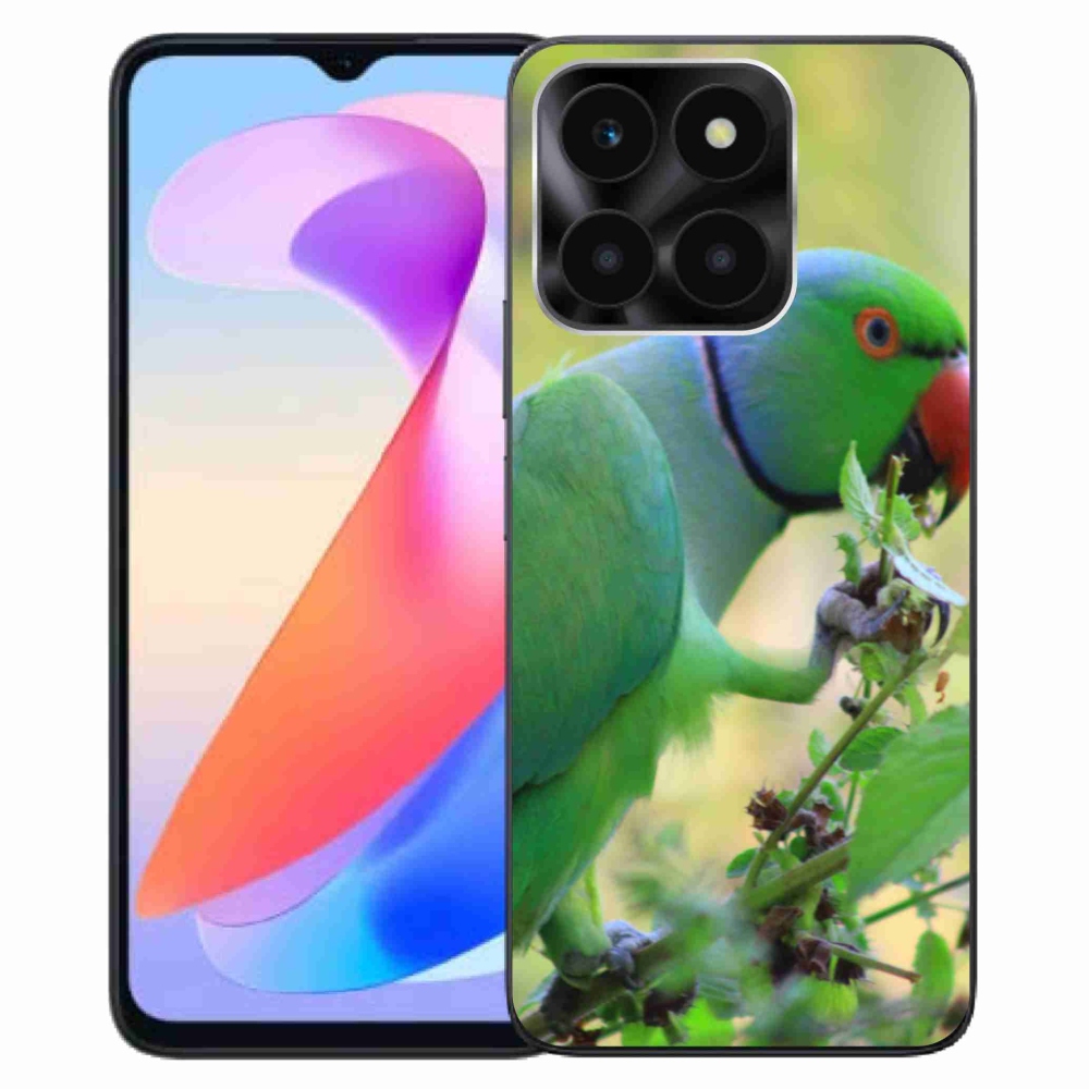 Gélový kryt mmCase na Honor X6a - papagáj Alexandr
