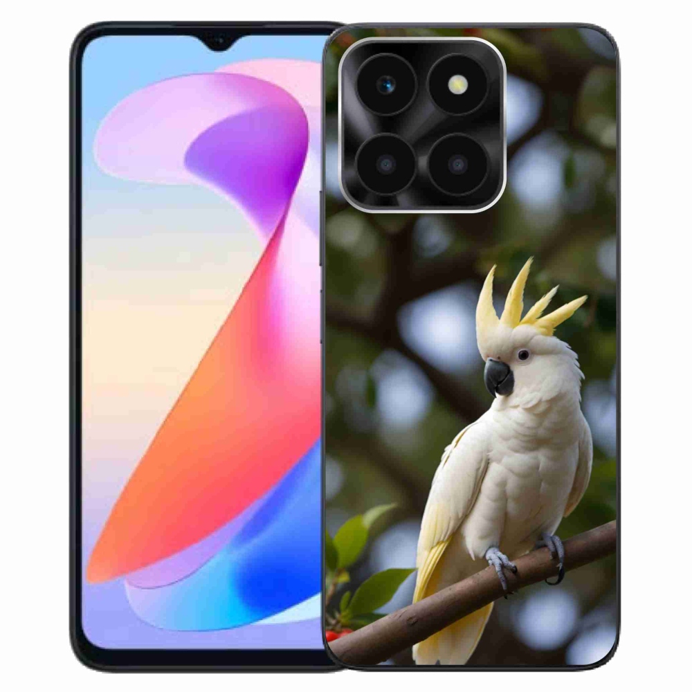 Gélový kryt mmCase na Honor X6a - papagáj kakadu 3